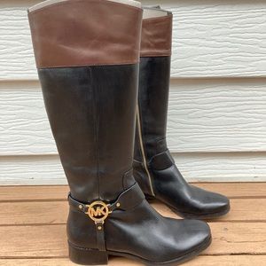 Michael Kors Leather Boots